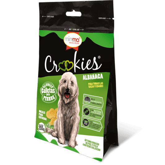 MIMMA CROOKIES DE ALBAHACA 200GR