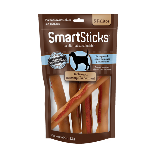 SMART STICKS PREMIOS MASTICABLES SURTIDOS 92 GR